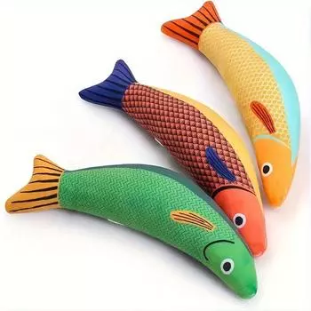 Cat Toys Catnip Seafood Fish Self-entertainment Molar Teething Anti-bite Cat Amusement Artifact Kitten Pet Supplies