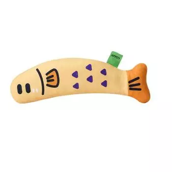 Cat Toys Plush Catnip-Filled Interactive Cat Toy for Bored Indoor Adult Cat one size жёлтый