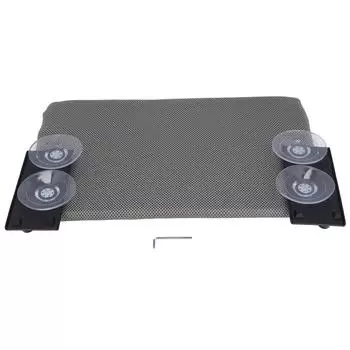 Складной оконный гамак для кошек с рамой из нержавеющей стали, прочная присоска для кровати для кошек