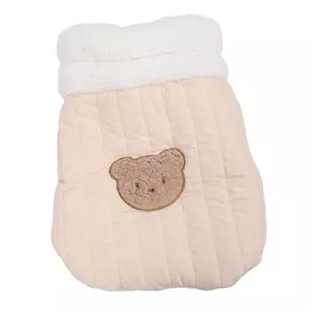 Cat Winter Sleeping Bag PP Cotton Cozy Warm Cat Bed Cave Semi Closed Cat Bed for Indoor Cats Kittens M