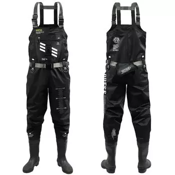 Catch and Hunt Забродные сапоги с высокой грудью Hunter Custom Radial Sole L Collaboration Disaster Prevention Disaster Small Production Забродные сапоги с длинным торсом Fishing