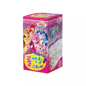 Catch Catch Tiniping Season 3 Roll Раскрашивающая наклейка Корейская игрушка