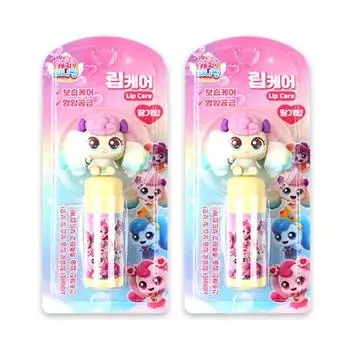Catch Tiniping Lip Care Strawberry Fragrance Posil Ping 1 шт., 2 набора, 3,8 г,