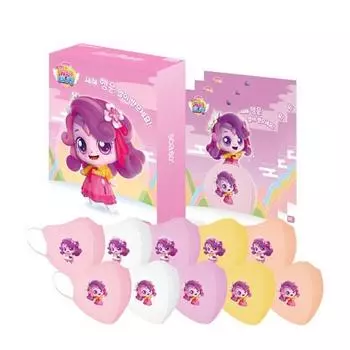Catch Tiniping Mask Сезон 3 Lucky Ping Mask 10 листов, 10 штук, Lucky Ping Ultra Small, 1 штука, популярный персонаж в Корее