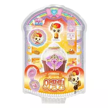 Catch Tiniping Sweet and Sour Waffle Ping Figure Set, 1 набор, популярный персонаж в Корее