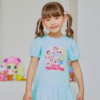 Catch-tinnipping Девочки, играющие в одну кучу, популярный персонаж в Корее