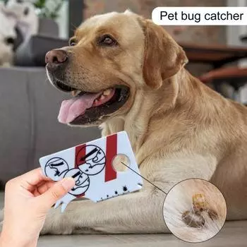 Catcher Простой в использовании прочный эффективный инструмент для удаления клещей с лупой Clear Scale Tick