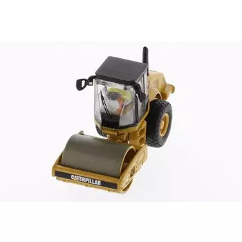 Caterpillar CAT CS56 Гладкий вибрационный уплотнитель грунта 1/87 жёлтый