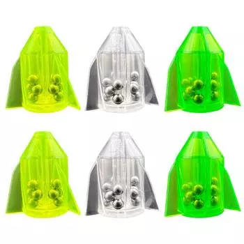 Сомовая леска для ловли сома, погремушки для лески, погремушки для приманки, сигнальные бусины для ловли сома, окуня, щуки Style B серебряный