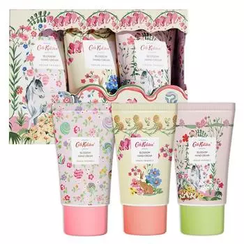 Cath Kidston Blossom Hand Cream 30ml Trio Hand Care Set, 1 set