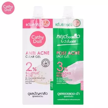 Cathy Doll 2 Step Acne Care Set 3g+3g x 1 шт / 3 шт - Тайский уход за кожей