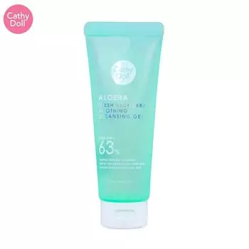 Cathy Doll Aloe Ha Fresh Aloe Vera Успокаивающий очищающий гель 120 мл - Тайский уход за кожей 120 ml