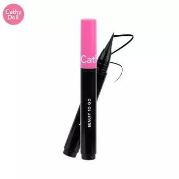Cathy Doll Beauty to Go Jet Lag Easy Eye Liner 0,4 мл - Тайская косметика