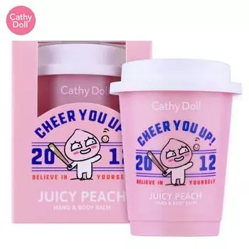 Cathy Doll Kakao Бальзам с сочным персиком 60 г - Тайский уход за кожей