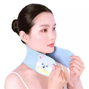 CatMoz Neck Sheet Охлаждающий увлажняющий эффект с необходимыми для сухой кожи Можно использовать повторно Обертывание, Гель, масла, увлажнение, Красота,