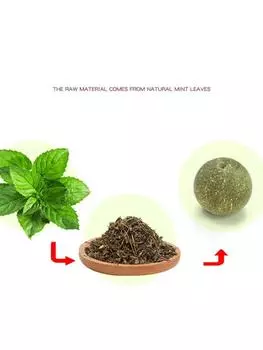 Catnip Toys Healthy Natural Kitten Food Edible Catnip Ball Catmint Snacks Promote Digestion Clean Teeth Game Toys Pet Supplies