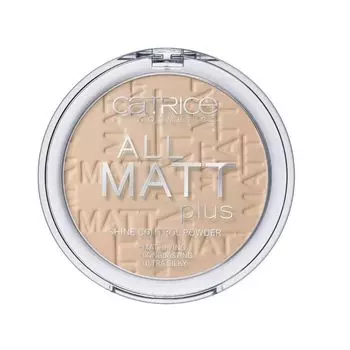 Catrice All Matt Plus Пудра для контроля блеска 025 Песочно-бежевый 10гр