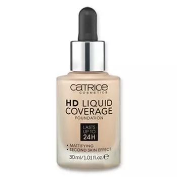 Catrice HD Liquid Coverage Foundation 30 мл, нет. 030 Песочно-бежевый, 1 шт.