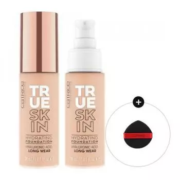 Catrice [Слоеный подарок] Catrice True Skin Hydrating Foundation No 007 Cool nude
