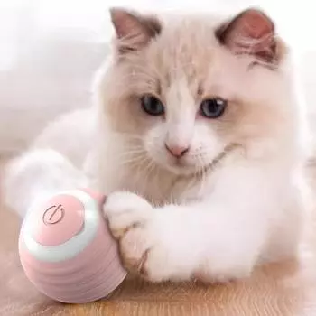 CatS Игрушка Катящийся Мяч Кошки С Функция USB Зарядки 360° Автоматическое Вращение Вещи Для Домашних Животных Аксессуары Для Кошек Игрушки Принадлежности Главная XS