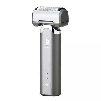 Cattle (Ca cattre) Washable and rechargeable AC type men s shaver with 5 blades Type-C charging Outer blade/inner blade integrated type IPX7