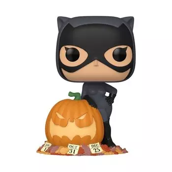 Catwoman Figure Funko DC Comics 2024 Q2 CATWOMAN DC SUPER HEROES Funko (WITH PUMPKIN)