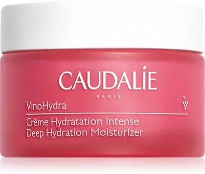 Caudalie Vinohydra Deep Hydration Moisturizer Интенсивный увлажняющий крем для сухой кожи, чувствительной кожи TU прозрачный