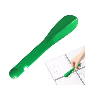 Инструмент для заделки швов 2-в-1, инструмент для ремонта швов, скребок для затирки из АБС-пластика, многофункциональный инструмент для отделки герметиком для кухни и ванной комнаты зелёный