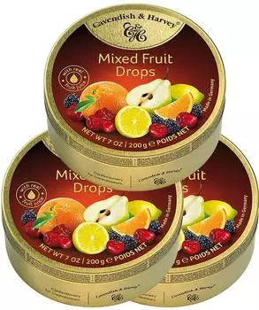 Cavendish All Fruit 200 г x 3 банки