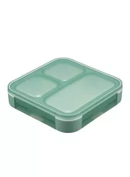 CB JAPAN Foodman Bento Тонкая коробка для бэнто, которую можно носить с собой Mee 500 мл Не протекает Двойная Надежно крепится с помощью коробки CB Japan DSK, вертикальная,
