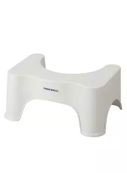 CB Japan Step Stool Beige Load Capacity 100kg Toilet Support Yorkdel