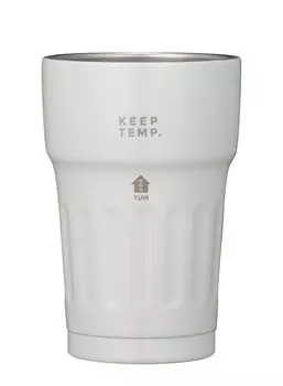 CB Japan Tumbler Белый 235 мл Нержавеющая сталь с вакуумной изоляцией Мини-стакан для холодного пива TUM