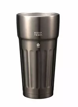 CB Japan Tumbler Brown 460ml Пивной бокал из нержавеющей стали с вакуумной изоляцией TUM коричневый