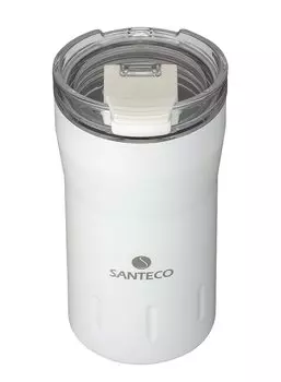 CB Japan Tumbler Snow White 310 мл запирающийся клапан с крышкой SANTECO