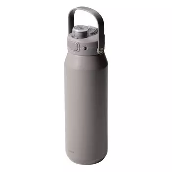 CB Japan Water Bottle Open 1L Gray Direct Drinking Vacuum Insulated Stainless Steel Bottle Active Bottle 1000 Holms One-Touch Double-Layered One-Touch серый