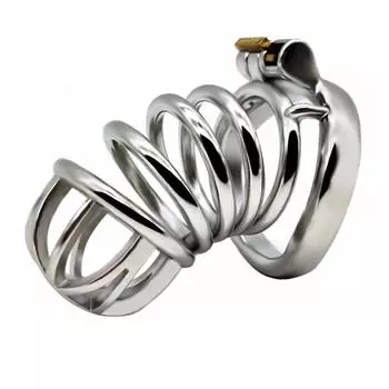 CB Lock для мужчин, клетка для пениса из нержавеющей стали, секс-игрушка для взрослых, клетка для члена, кольцо для пениса, БДСМ, раб, фетиш, мошонка, уретра, целомудрие 40mm