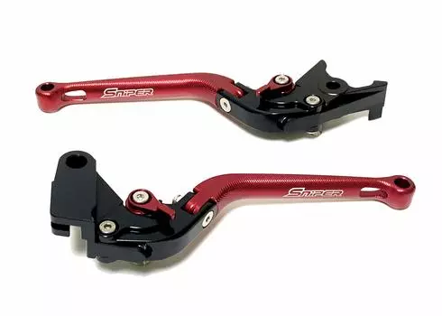 CBR250RR MC51 6-ступенчатый регулятор, складной рычаг сцепления, комплект тормозных рычагов, красный SNIPER SP0108R и красный