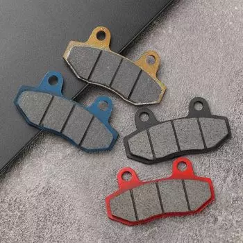 CBX CBR CRF мотоцикл 125cc 150cc 250cc передние и задние детали для скутера, мопеда, дисковые тормозные колодки, тормозные колодки чёрный