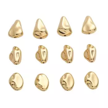 CCB бусины в стиле барокко, очаровательные свободные бусины-разделители для ожерелья, браслета, аксессуары для изготовления ювелирных изделий своими руками 12x20mm