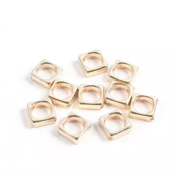 Ccb Gold Electroplated Cat Head Star Love Flower Square Spacer Beads Diy Necklace Bracelet Earrings Jewelry Accessories 30