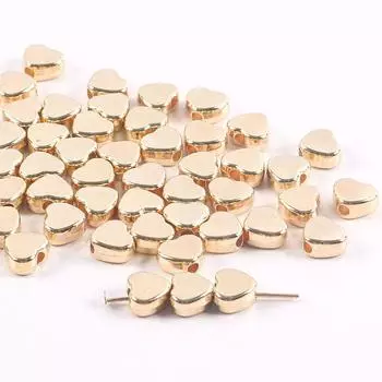 Ccb Love Star Свободные бусины Бисером Прямое отверстие Персиковое сердце Пятиконечная звезда Бусина Разделитель Подвеска Сделай сам Ручная работа Ожерелье Ювелирные аксессуары 30 stars