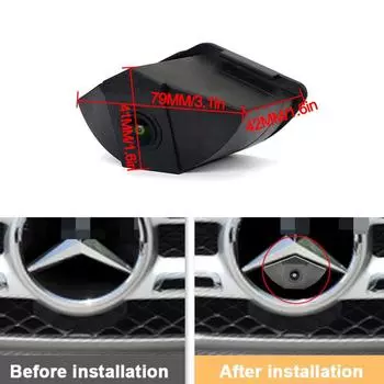 CCD AHD 1080P Автомобиль Логотип Камера Переднего Вида Для Mercedes Benz CE ML Vito Viano W211 W212 W164 W203 W204 W205 W639 W209 W447 CVBS 1080x720P