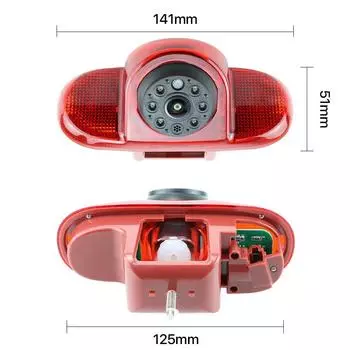 CCD AHD 1080P Автомобильная камера заднего вида, обратный ход, парковка, светодиодный стоп-сигнал, камера для Opel Vivaro Renault Trafic 2001-2014 Van