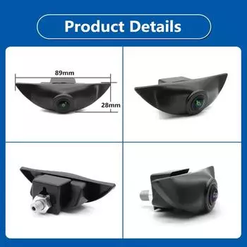 CCD AHD 1080P Автомобильный логотип Камера переднего вида для Nissan Xtrail T30 Tiida Qashqai J10 J11 Pathfinder March Patrol 370Z
