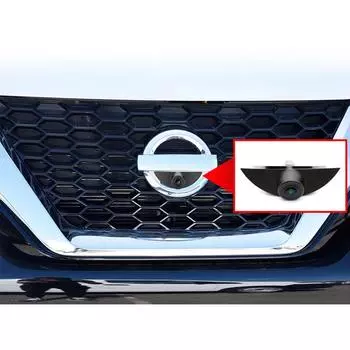 CCD AHD 1080P Логотип автомобиля Камера переднего вида для Nissan X-Trail Tiida Livina Qashqai fairlady Pulsar Cube Armada Frontier Murano