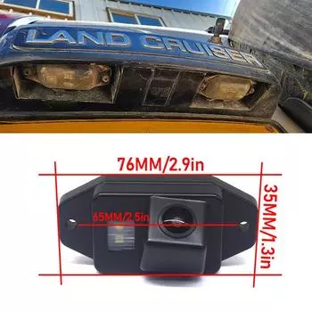 CCD Full HD Fisheye камера заднего вида для Toyota Land Cruiser Prado 90 1996 1997 1998 1999 2000 2001 2002 Автомобильный монитор заднего хода