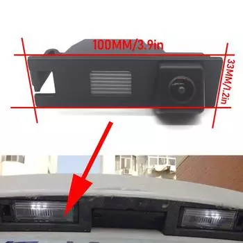 CCD Full HD резервная камера заднего вида для Hyundai ix35 2009~2014 2015 ночное видение парковочная камера номерного знака качество RCA