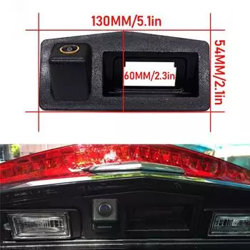 CCD Full HD золотистая линза для багажника автомобиля, камера заднего вида для Cadillac ATS-L ATS L 2014 2015 2016 2017, высококачественные аксессуары Static Guidelines