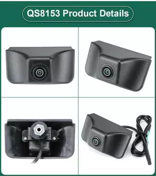 CCD HD 1080P 1000TVL Waterproof Night Vision Forward Logo Install Front View Camera For Jeep Liberty Light 2016-2017