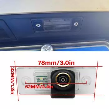 CCD HD Fisheye объектив камера заднего вида для Volkswagen Touareg 7L 2002 2003 2004 2005 2006 2007 2008 2009 2010 Автомобильный монитор заднего хода Golden Camera